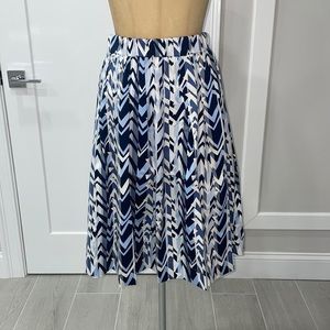 Blue Violet Modest Skirt